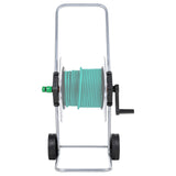 Vidaxl Garden Mank Cart por 50 m 1 2 o 35 m 3 4 Manguera de acero
