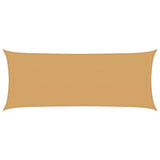 Vidaxl Zonnezeil 160 g m² Rectangular 2x4.5 m HDPE sand -colored