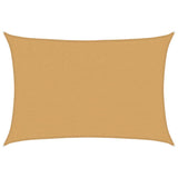 Vidaxl Zonnezeil 160 g m² Rectangular 2.5x4 M HDPE Sand -Colorado