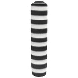 Vidaxl PrivacyNet 75 g m² 1,2 x 50 M HDPE -Anthrazit und Weiß