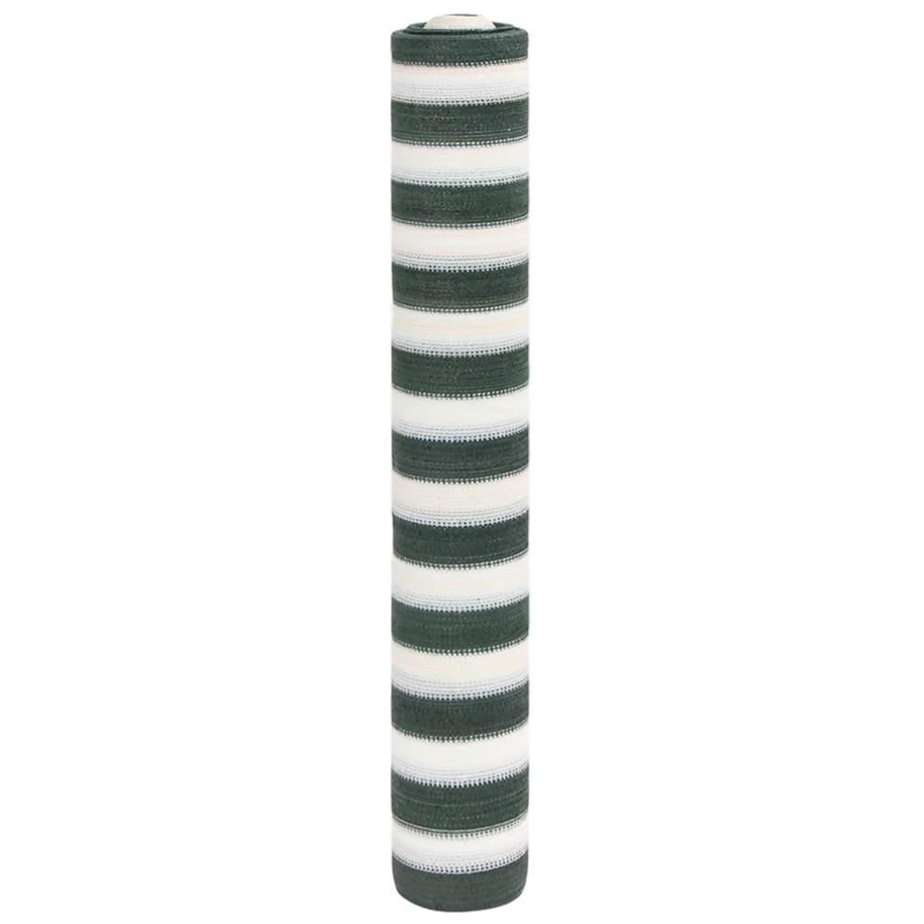 Vidaxl PrivacyNet 75 g m² 1,5x10 m HDPE Green and White