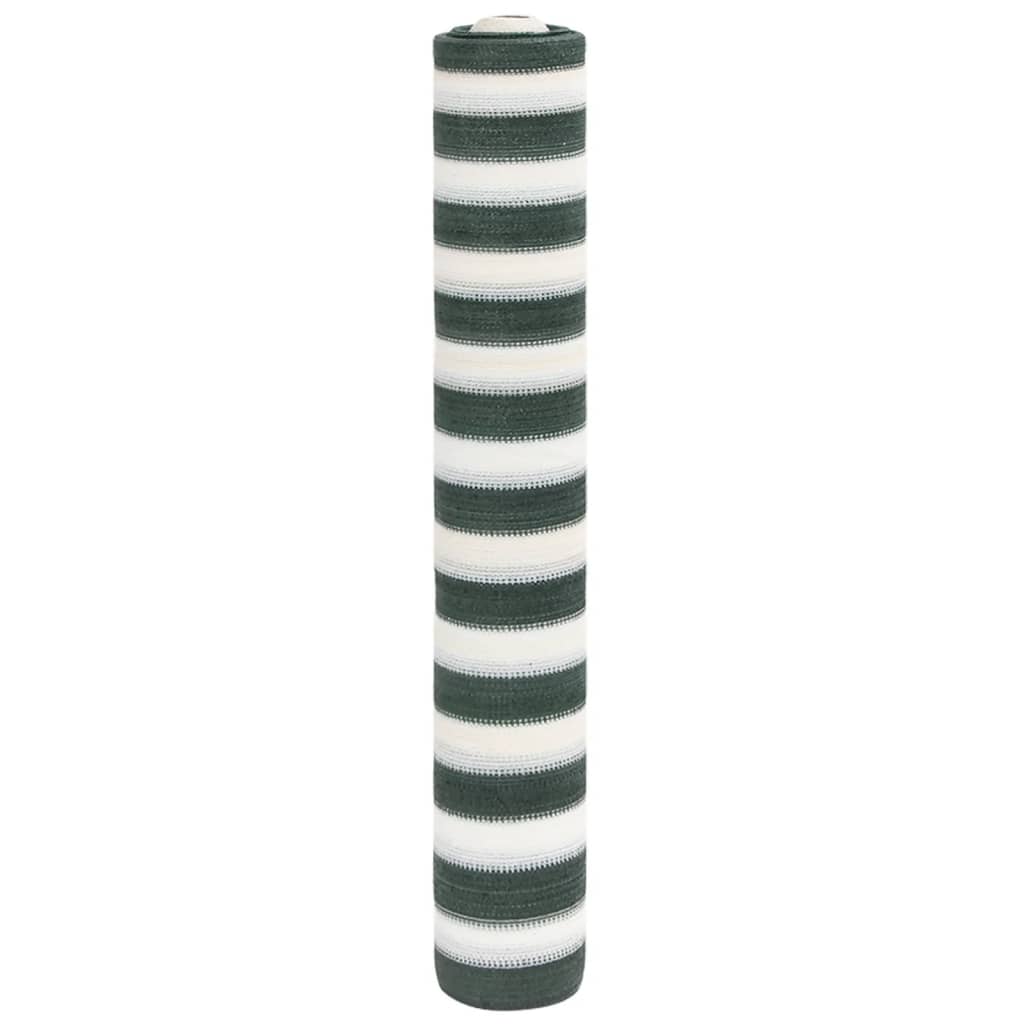 Vidaxl Privacynet 75 G M² 3,6x10 M HDPE Zelena in bela