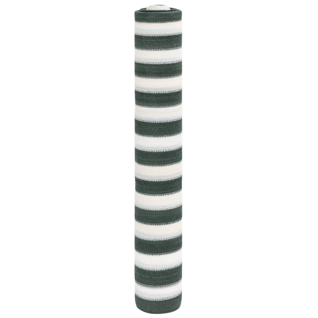 Vidaxl Privacynet 150 g m² 1x10 m hdpe zelená a bílá