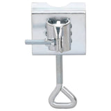 Vidaxl Parasol morsetti per balcone 2 pezzi in acciaio zincato 32 mm