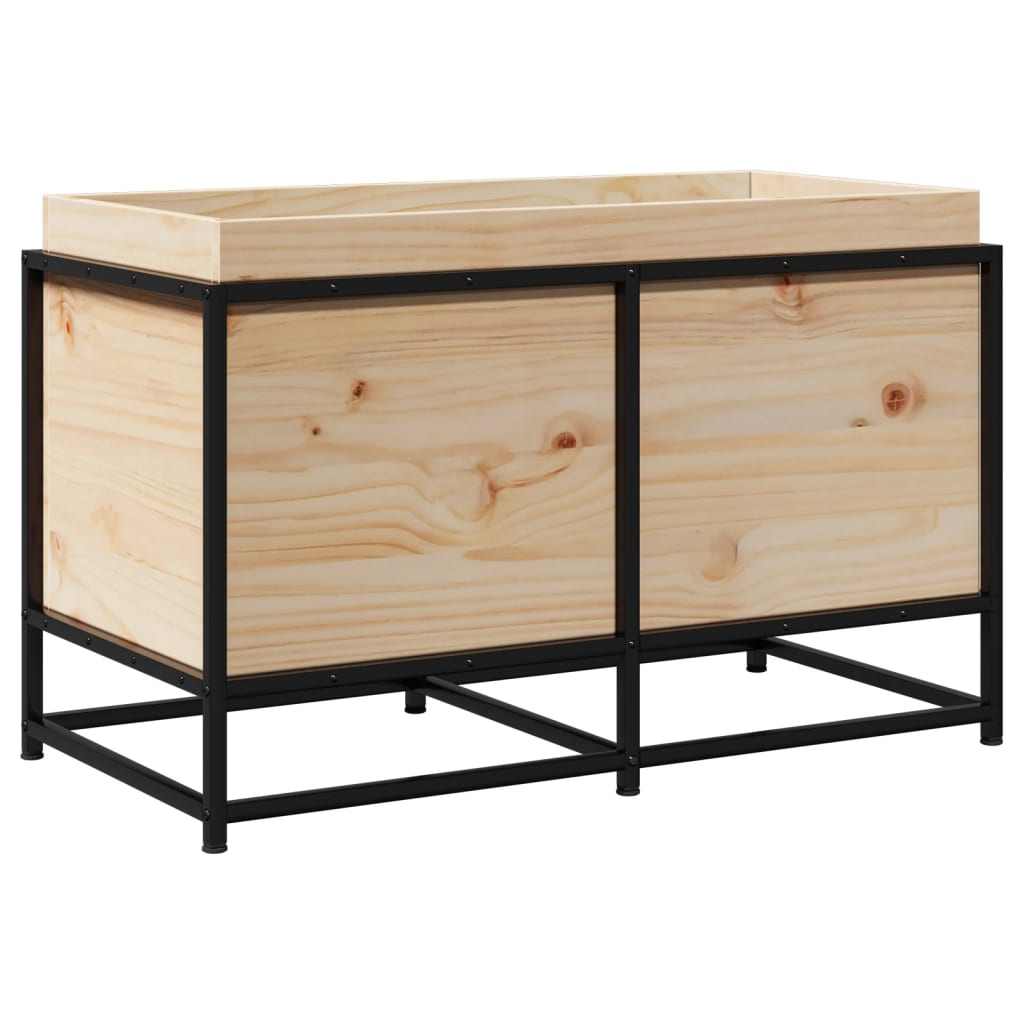 Vidaxl Planning Box 80x40x50 cm pevná borovice