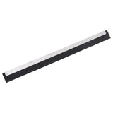 Vidaxl Pavimenti di asciugamento del pavimento 60,5x2x5 cm in acciaio e gomma