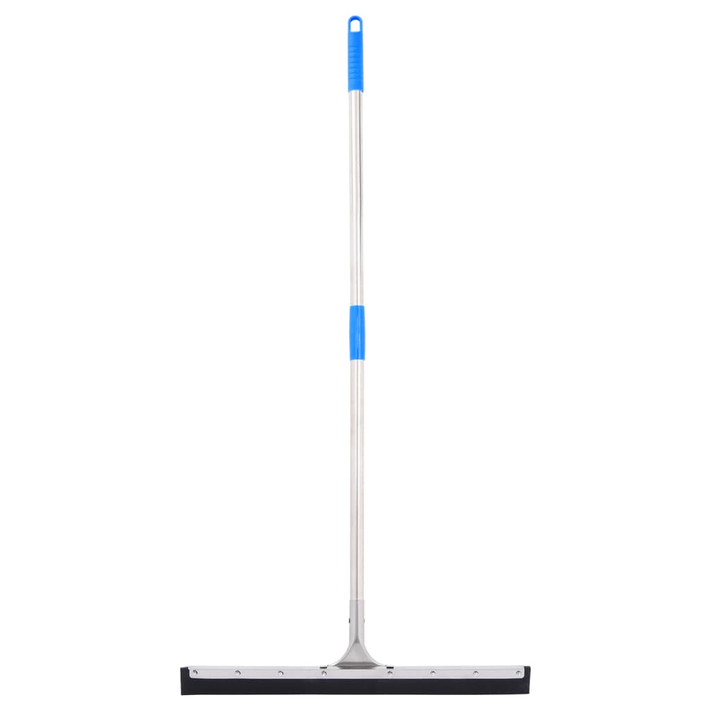 Essuieur de plancher Vidaxl 55x122,5 cm en acier et caoutchouc