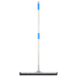 Essuieur de plancher Vidaxl 55x122,5 cm en acier et caoutchouc