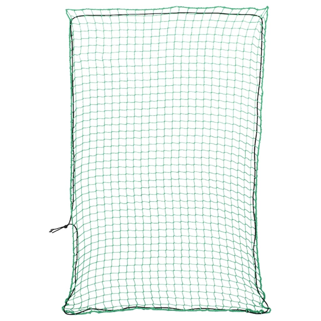 VIDAXL -Anhänger -Netzwerk Elastic Seil 3,5x2,5 m Polypropengrün