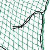 VIDAXL -Anhänger -Netzwerk Elastic Seil 3,5x2,5 m Polypropengrün