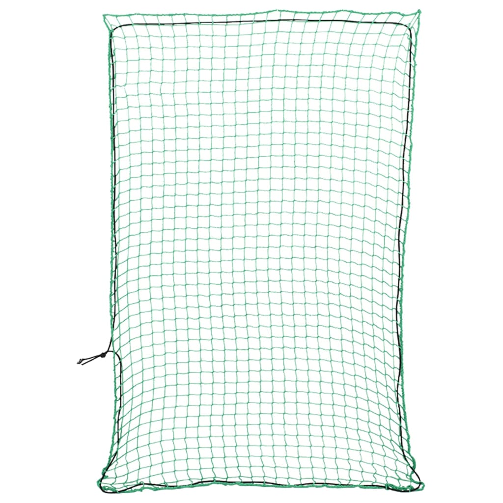 VIDAXL -Anhänger -Netzwerk elastisches Seil 5x3,5 m Polypropengrün