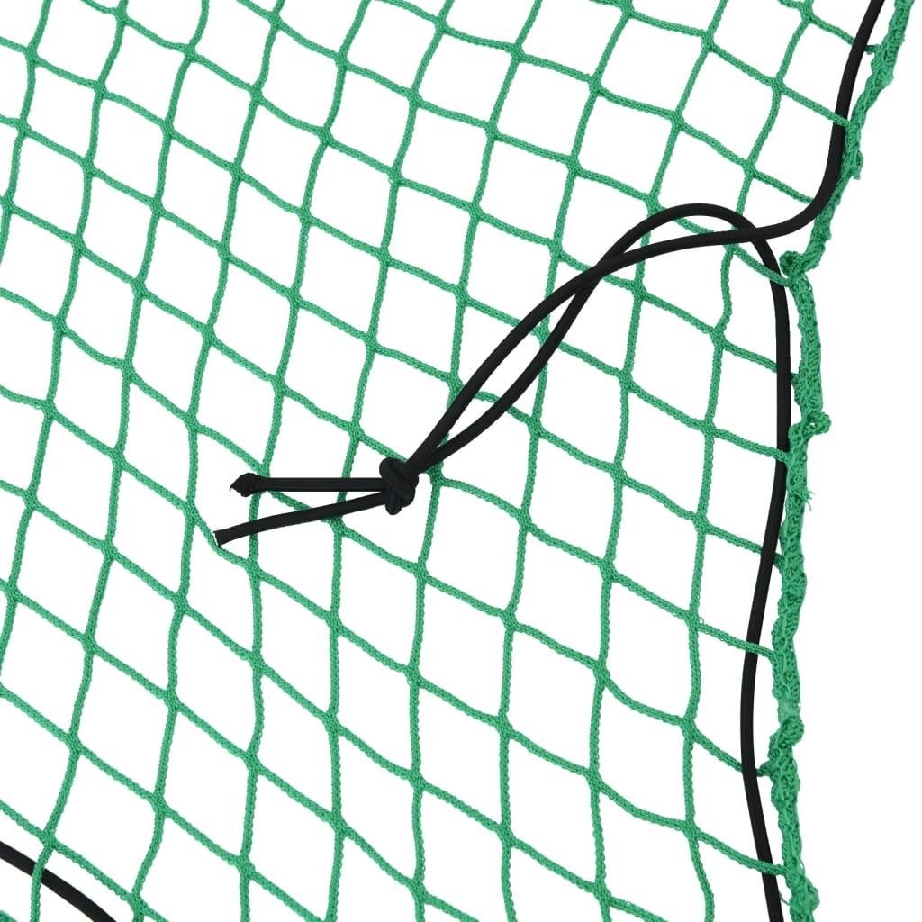 VIDAXL -Anhänger -Netzwerk elastisches Seil 5x3,5 m Polypropengrün