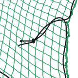 VIDAXL -Anhänger -Netzwerk elastisches Seil 5x3,5 m Polypropengrün