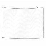 Vidaxl Trailer Network elástica ROPE 4x3 M Polypropene White