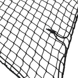 Vidaxl Trailer Network Elastic Rope 2,7x1,5 M Polipropen črna