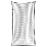 VIDAXL -Anhänger -Netzwerk Elastic Seil 4,5x2,5 m Polypropen Schwarz