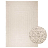 Vidaxl rug Zizur Room inside and outside 200x290 cm jute look