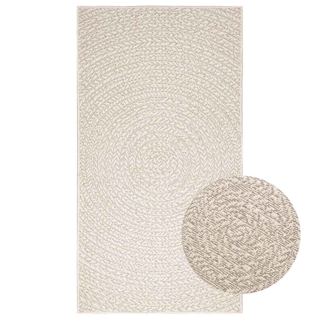 Vidaxl Teppich Zizur Raum innerhalb und außerhalb 80x150 cm Jute Look