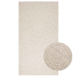 Vidaxl Teppich Zizur Raum innerhalb und außerhalb 80x150 cm Jute Look