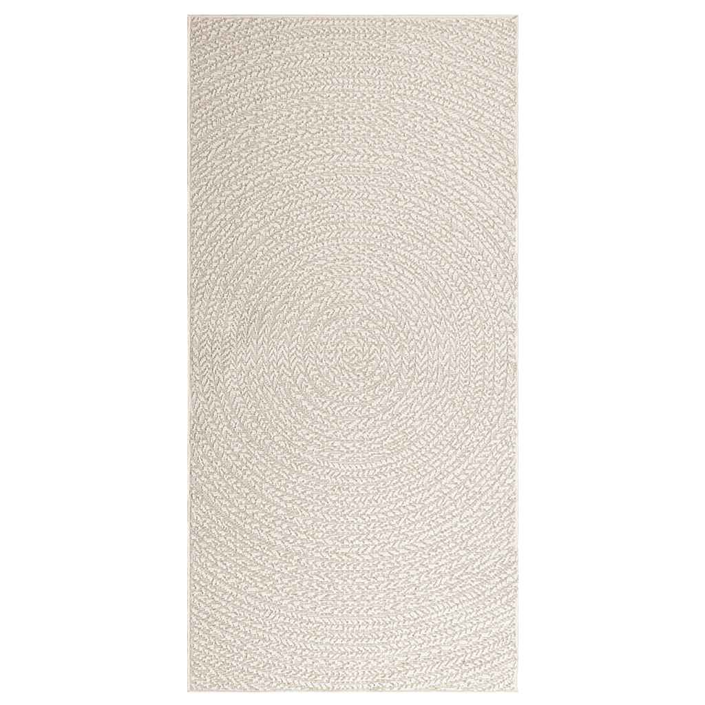 Vidaxl Teppich Zizur Raum innerhalb und außerhalb 100x200 cm Jute Look