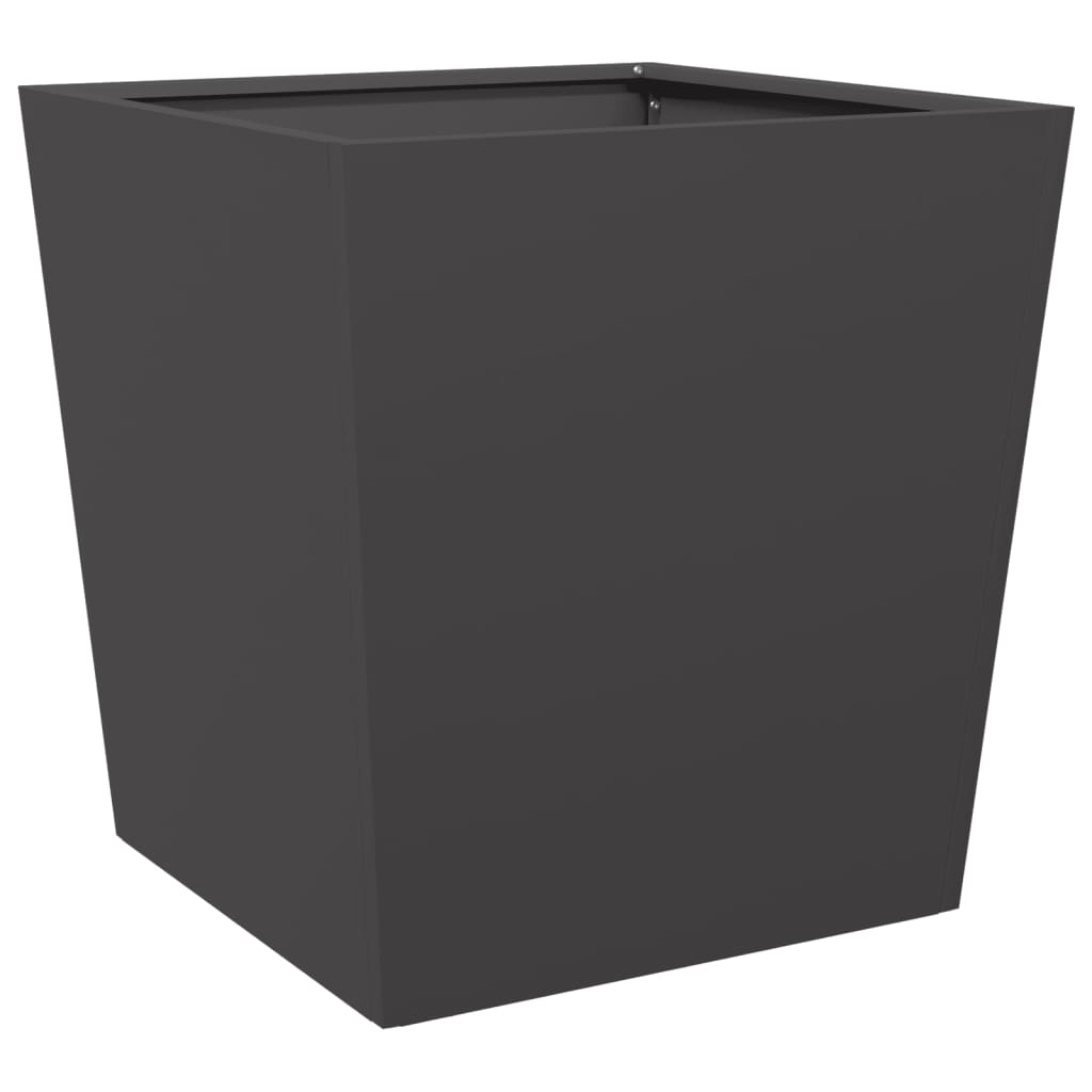 Vidaxl Planning Box 50x50x50 cm stål sort