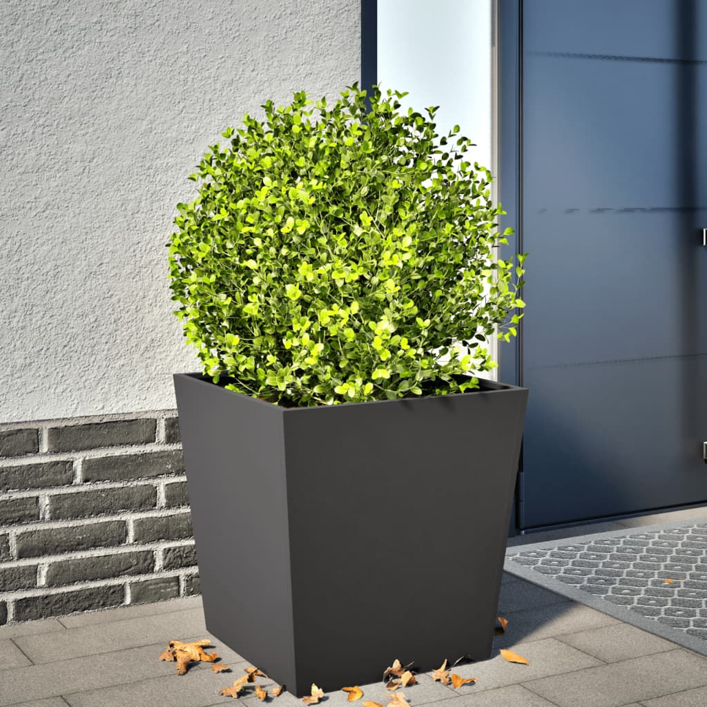 Vidaxl Planning Box 50x50x50 cm stål sort