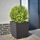 Vidaxl Planning Box 50x50x50 cm stål sort