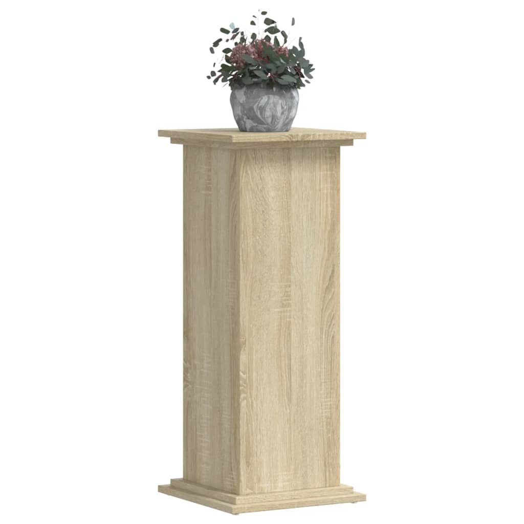 Standard rostlin Vidaxl 33x33x80 cm Zpracované dřevo Sonoma Oak -