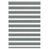 Vidaxl zebra roller slepý 100x100 cm Šířka prachu 95,9 cm tmavě šedá