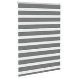 Vidaxl zebra roller slepý 100x100 cm Šířka prachu 95,9 cm tmavě šedá