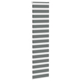 Vidaxl zebra válcový slepý 70x200 cm Šířka prachu 65,9 cm tmavě šedá