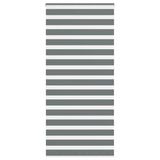 Vidaxl zebra roller slepý 100x230 cm šířka prachu 95,9 cm tmavě šedá