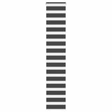 Vidaxl Zebra roller blind 45x230 cm Fabric width 40.9 cm Black