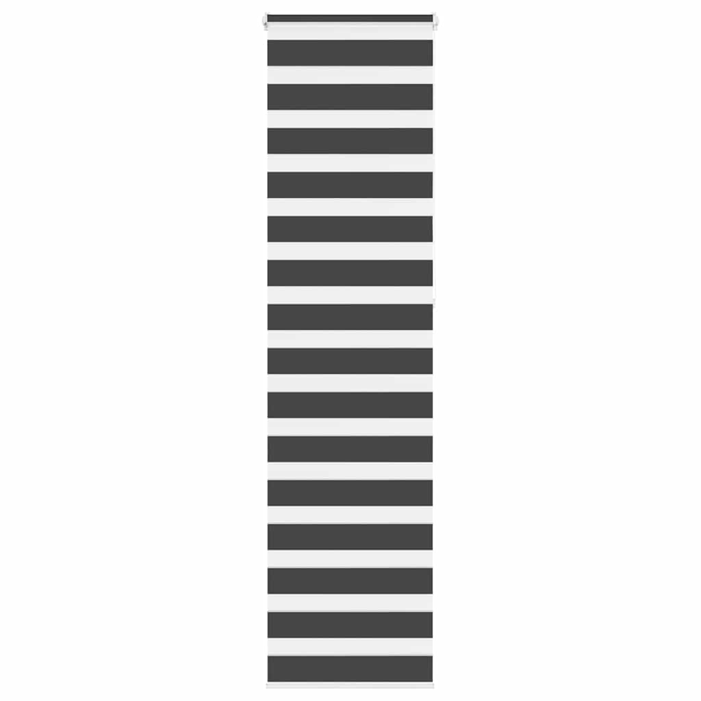 Vidaxl Zebra roller blind 60x230 cm Fabric width Black 55.9 cm