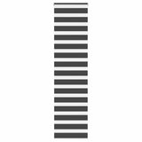 Vidaxl Zebra roller blind 60x230 cm Fabric width Black 55.9 cm