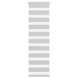 Vidaxl zebra válcový slepý 45x100 cm Šířka prachu 40,9 cm světle šedá