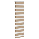 Vidaxl Zebra Blind 40x150 cm dust width 35.9 cm Polyester sand brown