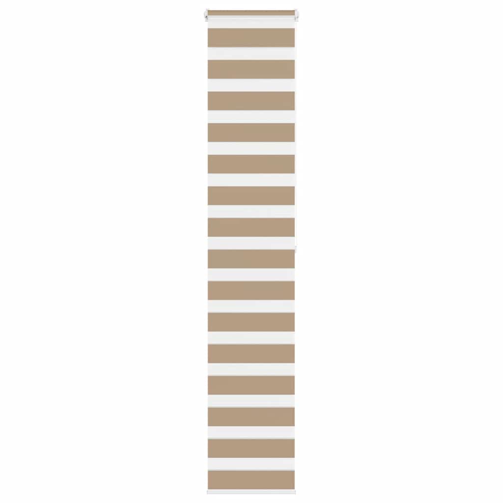 Vidaxl Zebra blann 50x200 c c cr Stauf 55,9 cm Polyester Sandbrong