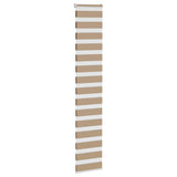 Vidaxl Zebra blann 50x200 c c cr Stauf 55,9 cm Polyester Sandbrong