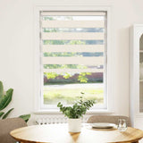 Vidaxl zebra Roller Blind 80x100 cm Šířka prachu 75,9 cm Marmerbeige
