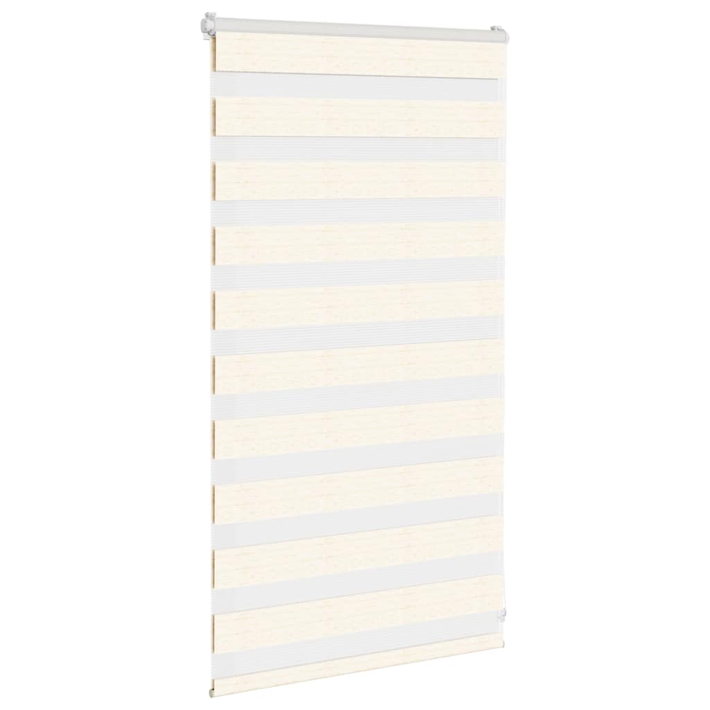 Vidaxl Zebra roller blind 90x100 cm dust width 85.9 cm Marmerbeige