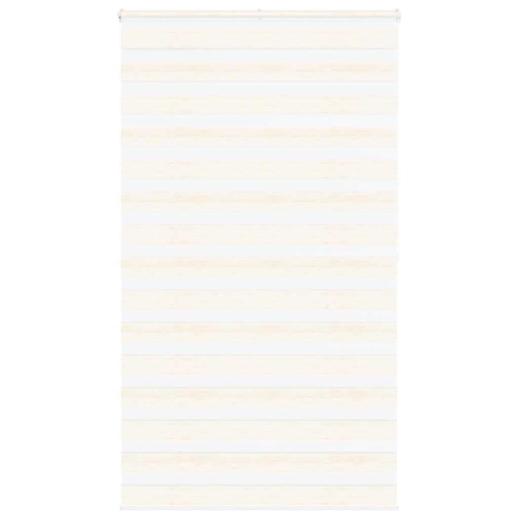 Vidaxl Zebra roller blind 125x200 cm Fabric width 120.9 cm Marmerbeige
