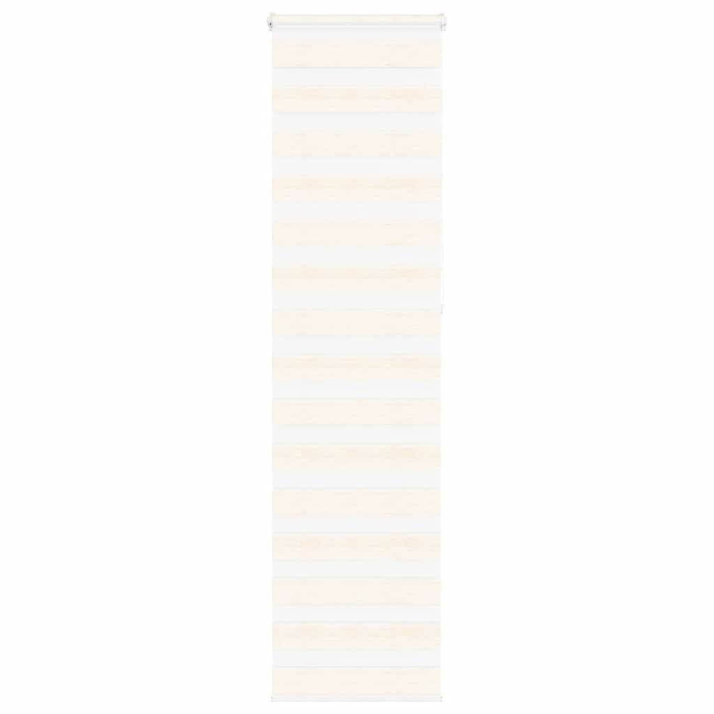 Vidaxl Zebra roller blind 65x230 cm Fabric width 60.9 cm Marmerbeige