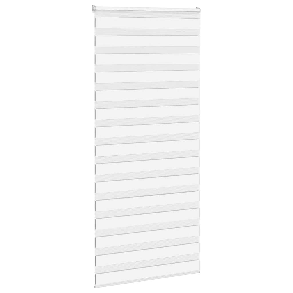 Vidaxl zebra válcový slepý 100x200 cm Šířka prachu 95,9 cm polyester bílá