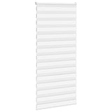 Vidaxl zebra válcový slepý 100x200 cm Šířka prachu 95,9 cm polyester bílá