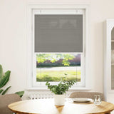 Vidaxl pleated roller blind 70x100 cm dust width 69.4 cm anthracite