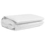 Vidaxl transparent tarpaulin with sail rings 5x6 m polyethylene
