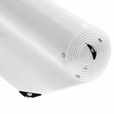 Vidaxl Tarpauline transparente avec anneaux de voile 3x6 m PVC