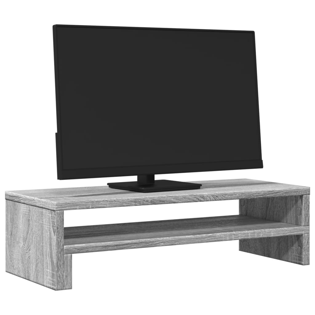 Vidaxl Monitor Standard 54x22x15 cm de madera procesada Grey Sonoma Oak