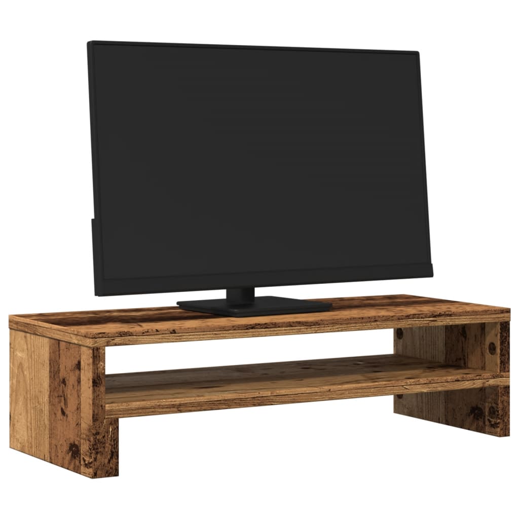 Vidaxl Monitor Standard 54x22x15 cm Bois transformé Old Wood Colore